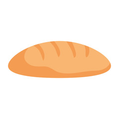 fresh bread isolated icon
