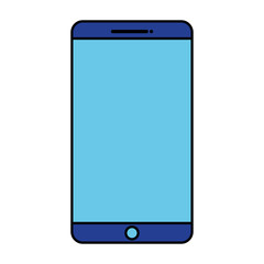 smartphone device isolated icon