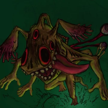 モンスターイラスト 多眼多腕怪物 Stock Illustration Adobe Stock