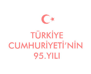Naklejka na ściany i meble 95 Years Of Turkey