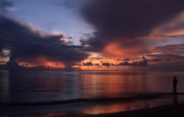 Sunset in Havelock, Andaman Islands, India