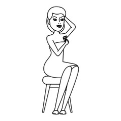 woman in towel waxing armpit with razor blade