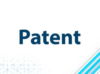 Patent Modern Flat Design Blue Abstract Background
