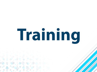 Training Modern Flat Design Blue Abstract Background