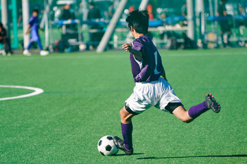 サッカー　フットボール © makieni