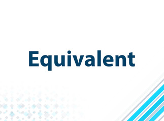 Equivalent Modern Flat Design Blue Abstract Background