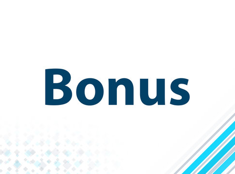 Bonus Modern Flat Design Blue Abstract Background