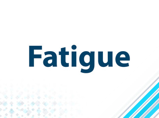 Fatigue Modern Flat Design Blue Abstract Background