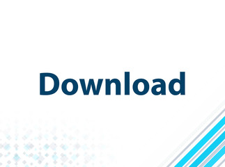 Download Modern Flat Design Blue Abstract Background