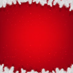 Red Winter Xmas Poster