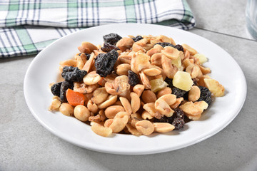 Gourmet tropical trail mix