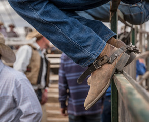 cowboy boots and spurs