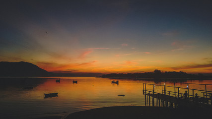 Fim de tarde no Ribeir&atilde;o da Ilha