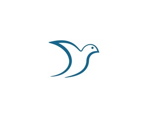 Fototapeta premium Dove symbol illustration