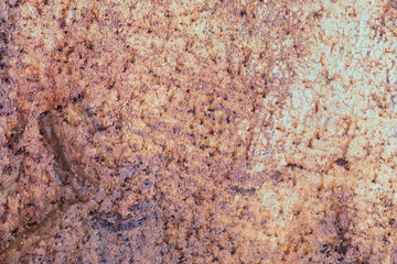 Pitted Rusty metal background