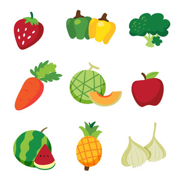 vegetable vector collection design