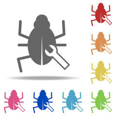 virus removal icon. Elements of web in multi color style icons. Simple icon for websites, web design, mobile app, info graphics