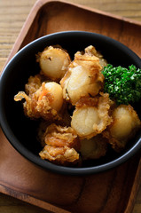 ホタテの唐揚げ