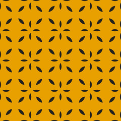 Background with abstract flower. Seamless floral pattern