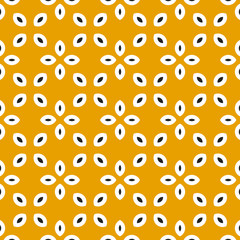 Background with abstract flower. Seamless floral pattern