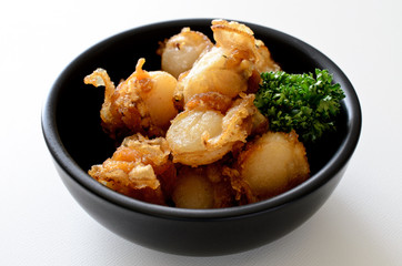 ホタテの唐揚げ