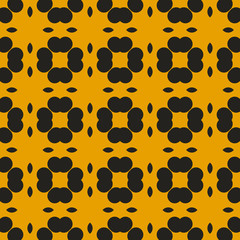 Background with abstract flower. Seamless floral pattern