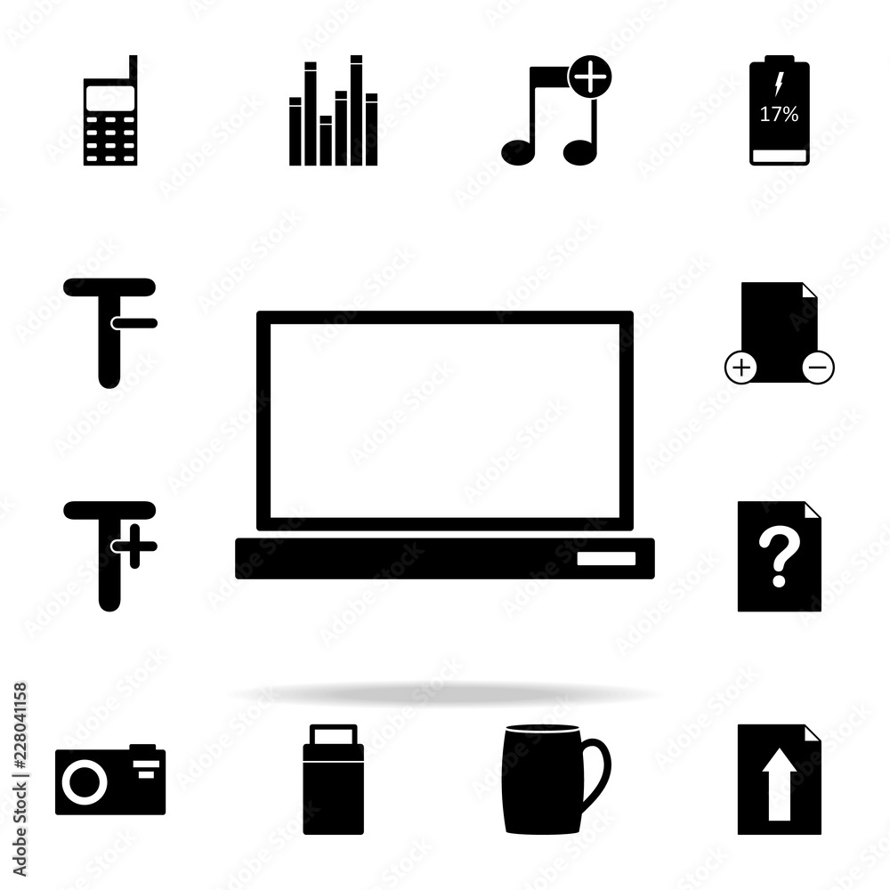Poster computer icon. web icons universal set for web and mobile