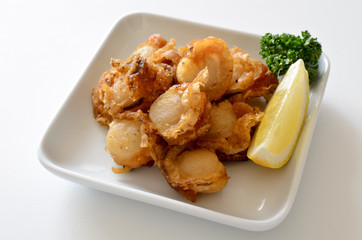 ホタテの唐揚げ