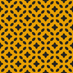 Background with abstract flower. Seamless floral pattern