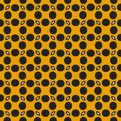 Background with abstract flower. Seamless floral pattern