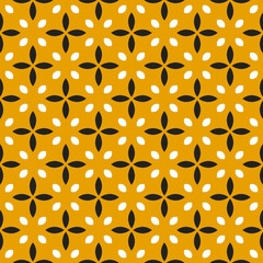 Background with abstract flower. Seamless floral pattern