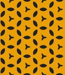 Background with abstract flower. Seamless floral pattern