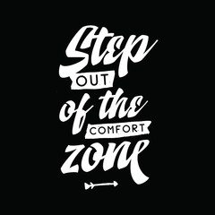 Typography for t shirt or sweatshirt printing and embroidery. Print for tee. Inspirational quote, motivation.