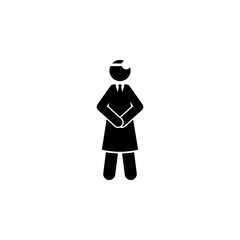 doctor, polite icon. Element of cyber monday icon for mobile concept and web apps. Glyph style doctor, polite icon can be used for web and mobile