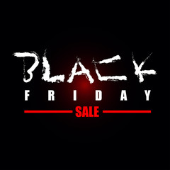 Black friday banner template