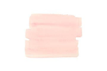 Pink watercolor for an abstract background.