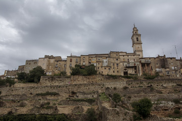 Fototapeta na wymiar Turismo, pueblo medieval