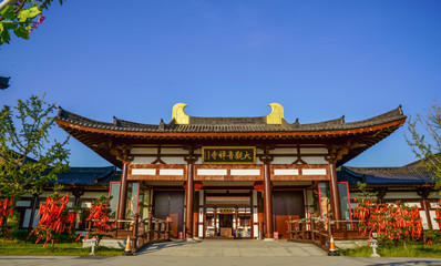 Fototapeta premium a temple in Jiangsu