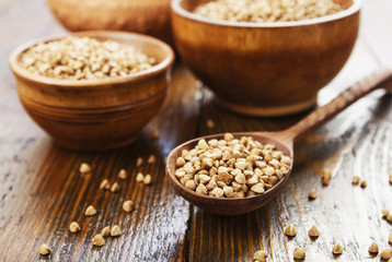 Whole buckwheat grain