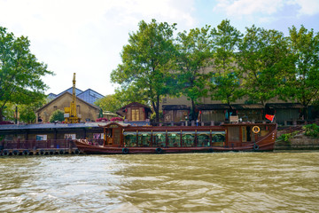 Scenery of the Hangzhou section of the Grand Canal
