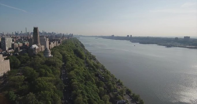 Morningside Hights & Harlem Aerial
