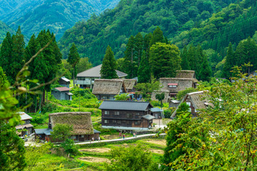 Fototapeta premium 世界遺産 五箇山 相倉合掌集落