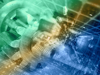 Digital background