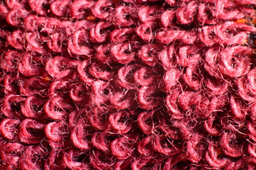 Knitted pink background