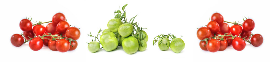 Tomatoes. Collage