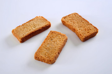 Tea Rusk, Crunchy, crispy dry biscuit, a famous breakfast snack.  