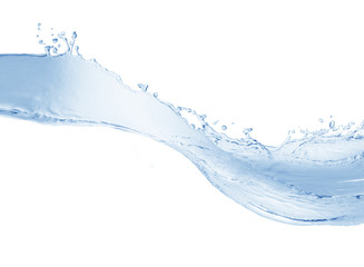 water,water splash isolated on white background,beautiful splashes a clean water