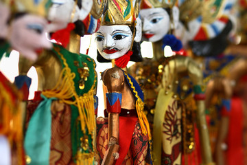 Wayang puppets