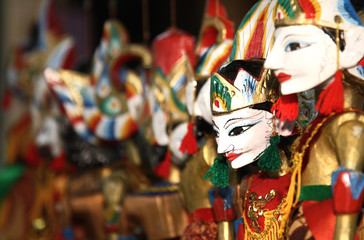 wayang puppets