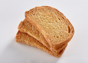 Tea Rusk, Crunchy, crispy dry biscuit, a famous breakfast snack.  